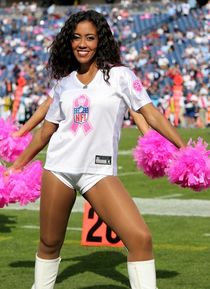 Mrs Tricity Lewis enjoying